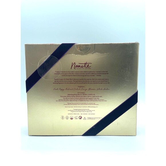 NANETTE LEPORE 4pc Refreshing Body Mist Collection - 3.38 fl oz Each SEALED - Picture 4 of 5